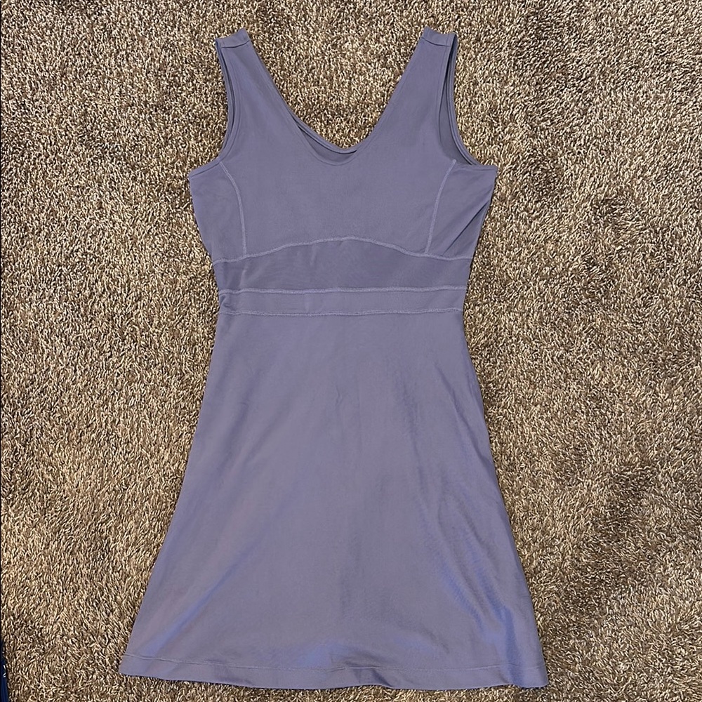 Purple Sleeveless Dress